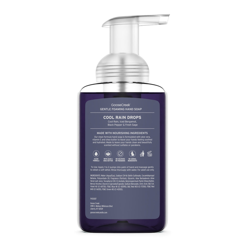 Cool Rain Drops Lush Foaming Hand Soap