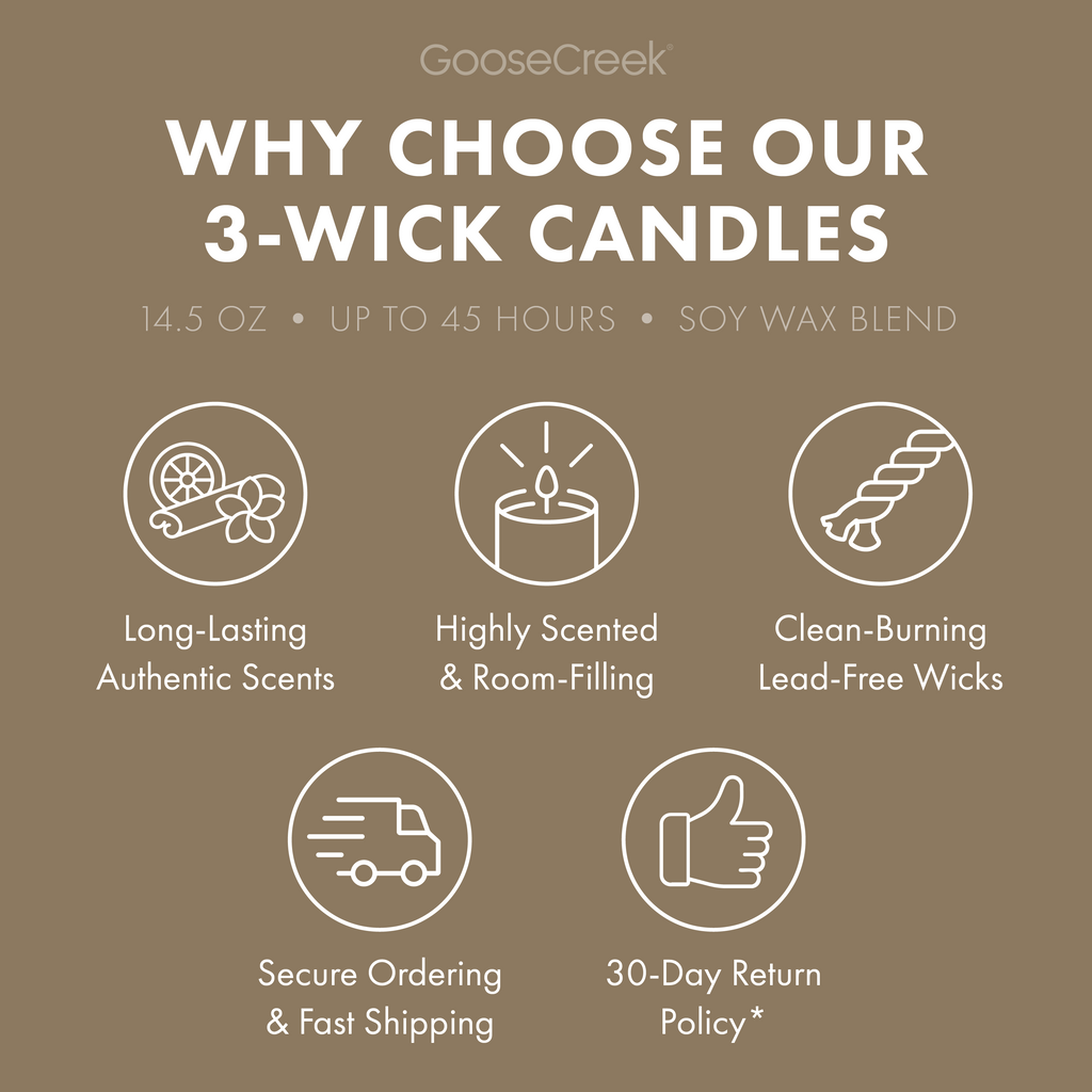 Peanut Butter Sugar 3-Wick Candle
