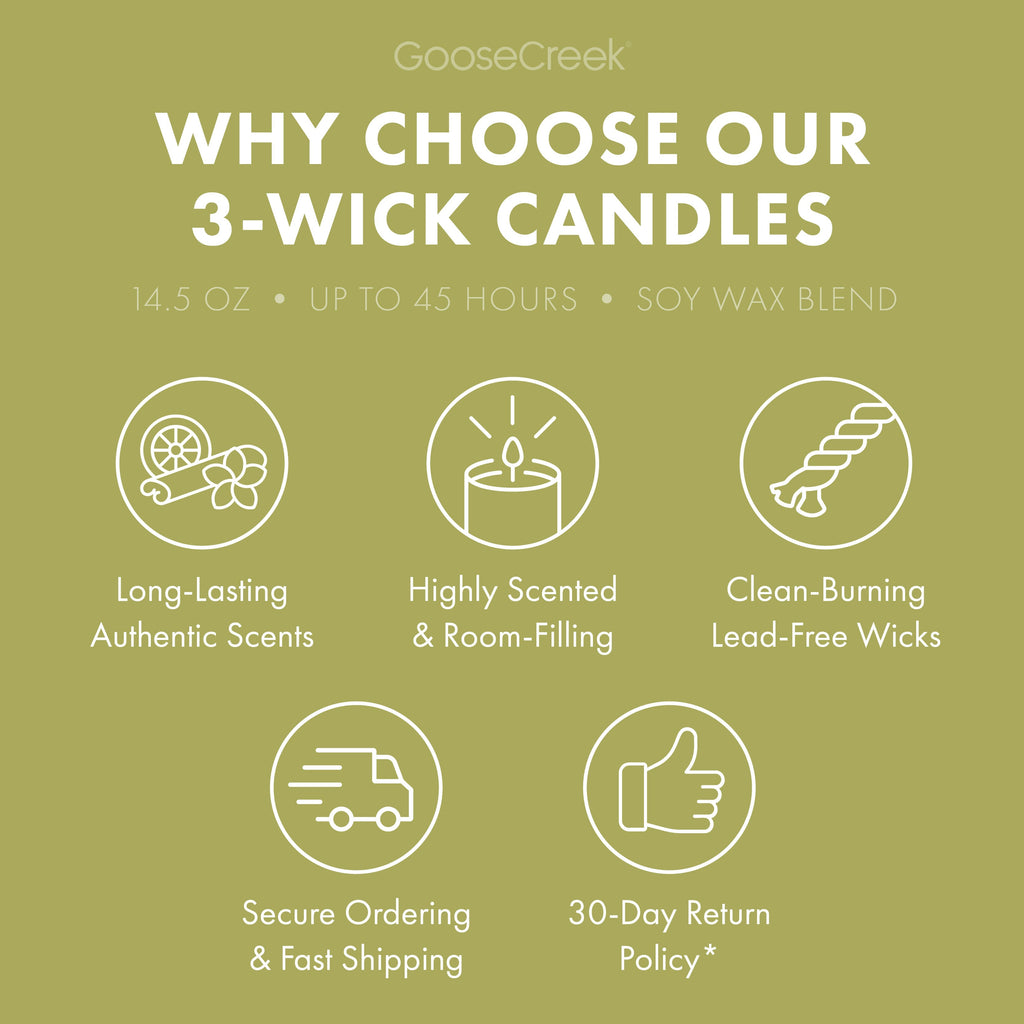 Pistachio Ice Cream 3-Wick Candle